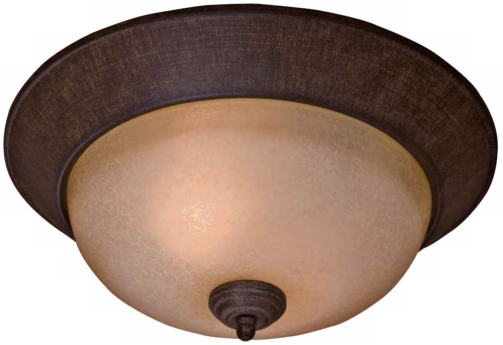 Sage Ridge 13 1/2" Wide Outdoor Flush Mount Light