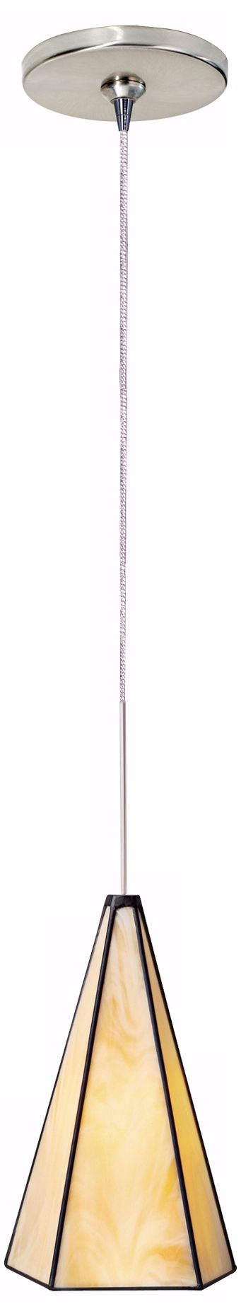 Parker Caramel Satin Glass Tech Lighting Mini Pendant