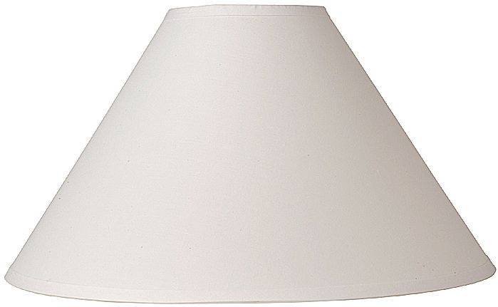 Off  White Lamp Shade  6x19x12.25  (Spider)
