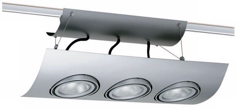 Juno Track Lighting X30301SL Airfoil Trim for XT30301, Silve