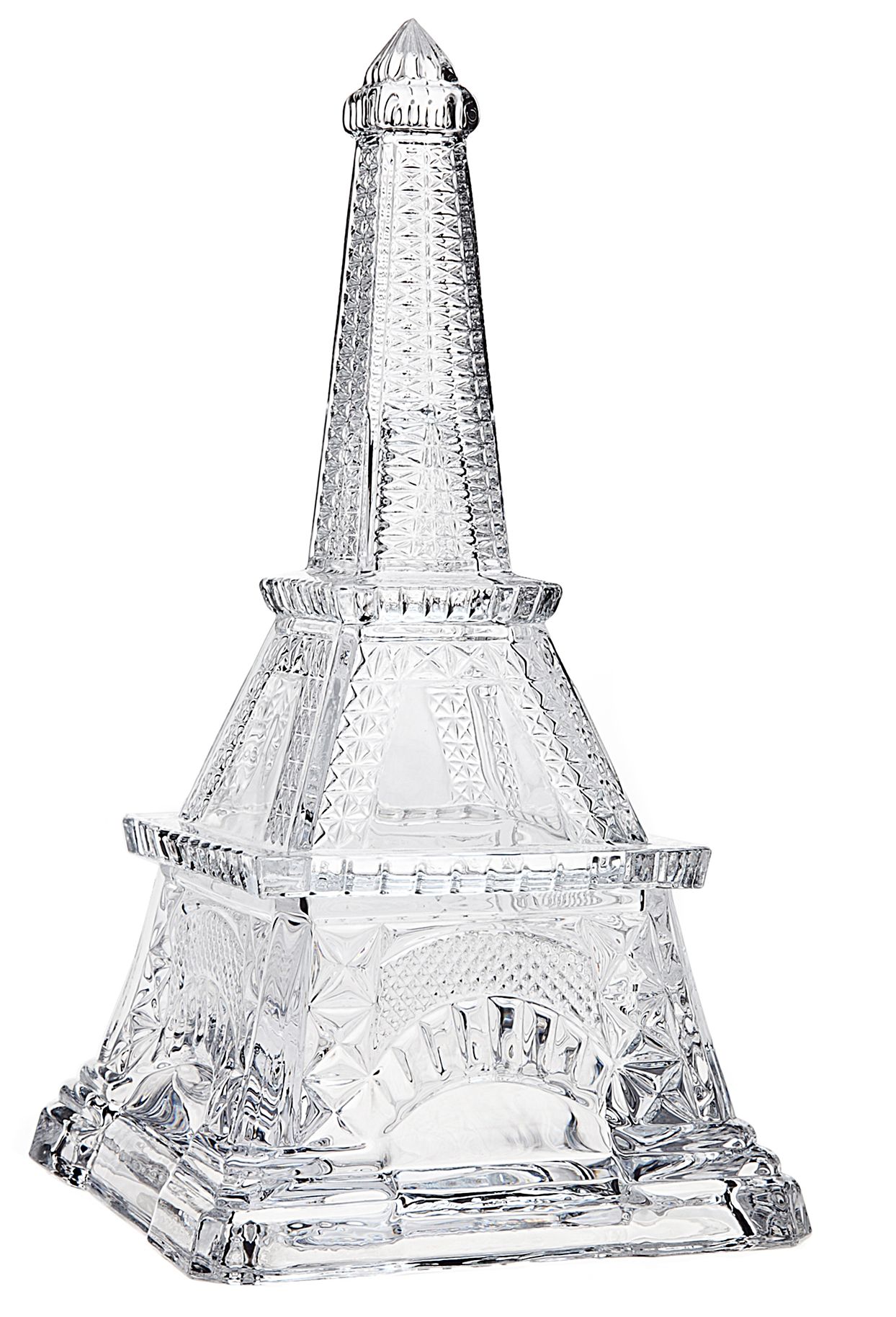 Godinger Large Eiffel Tower Covered Crystal Box