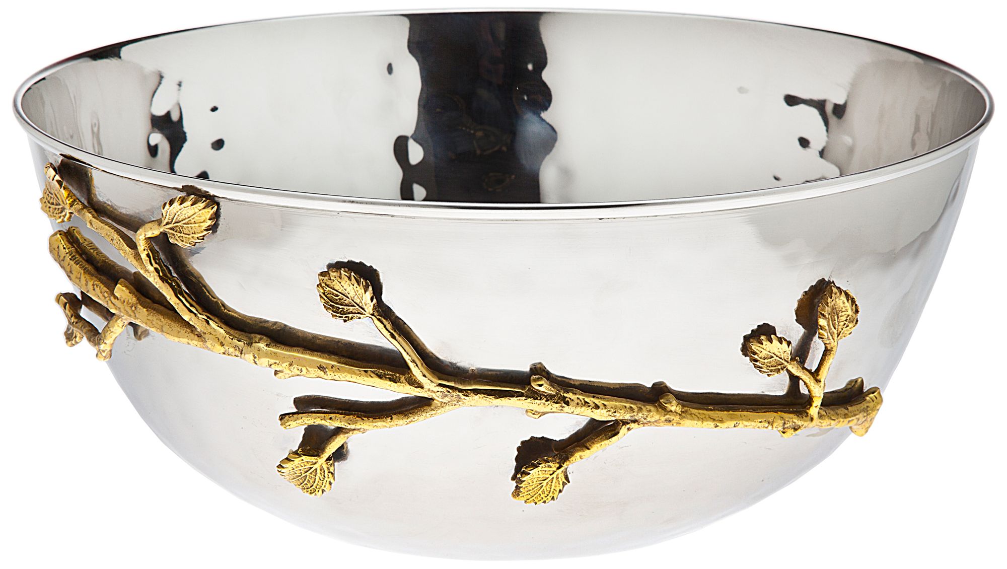 Godinger Leaf Design Salad Bowl