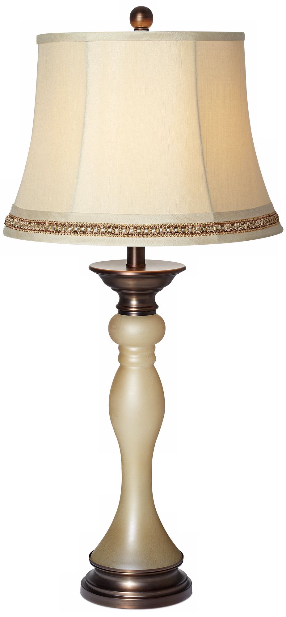 Kathy Ireland Aduor Frosted Glass Table Lamp