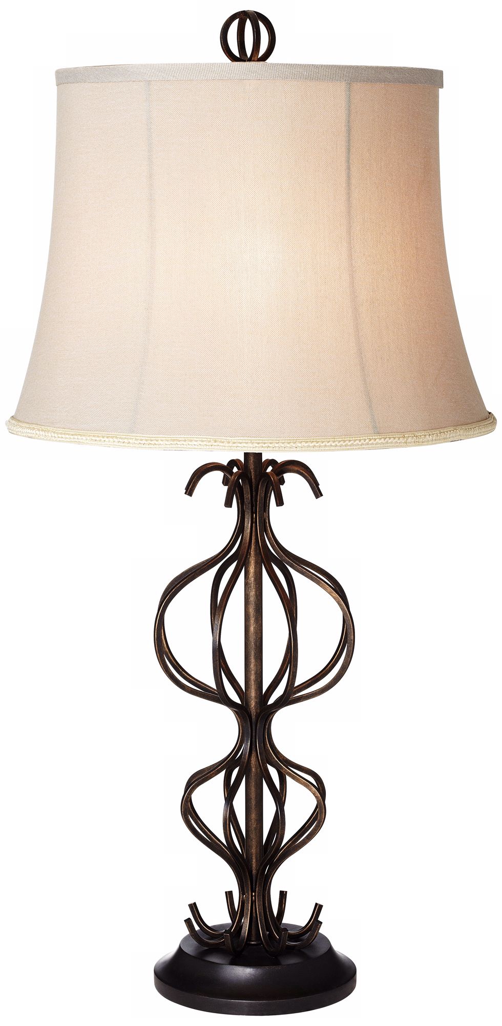 Kathy Ireland Jardin Des Tuileries Bronze Table Lamp