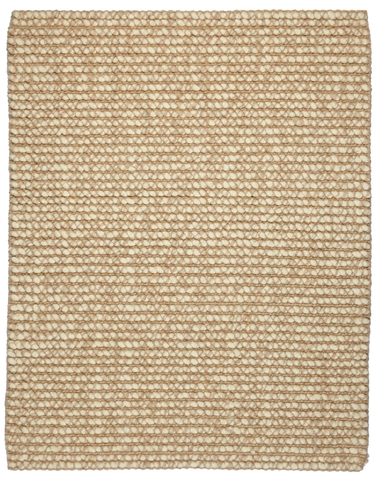 Zatar Jute & Wool AMB0308 Beige and Ivory Area Rug