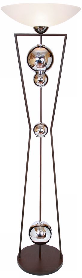 Van Teal Slick Rick Contemporary Torchiere Floor Lamp