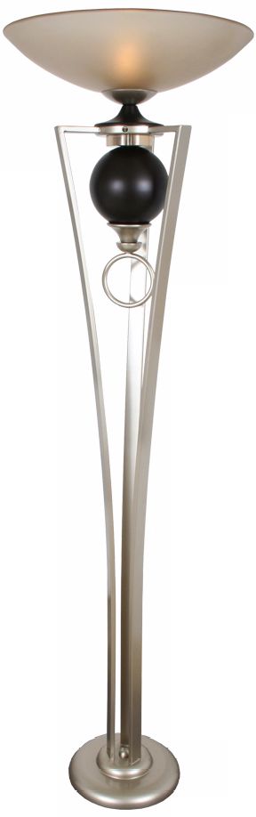 Van Teal Romance Transitional Torchiere Floor Lamp