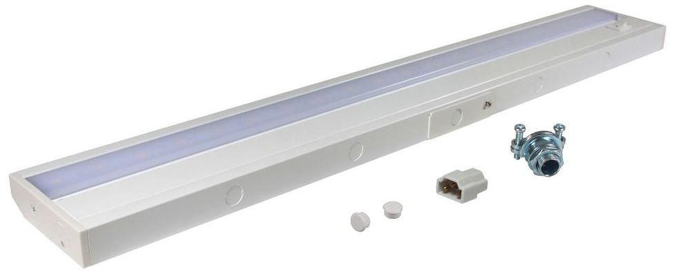 LED Complete White 24" Wide Under Cabinet Light