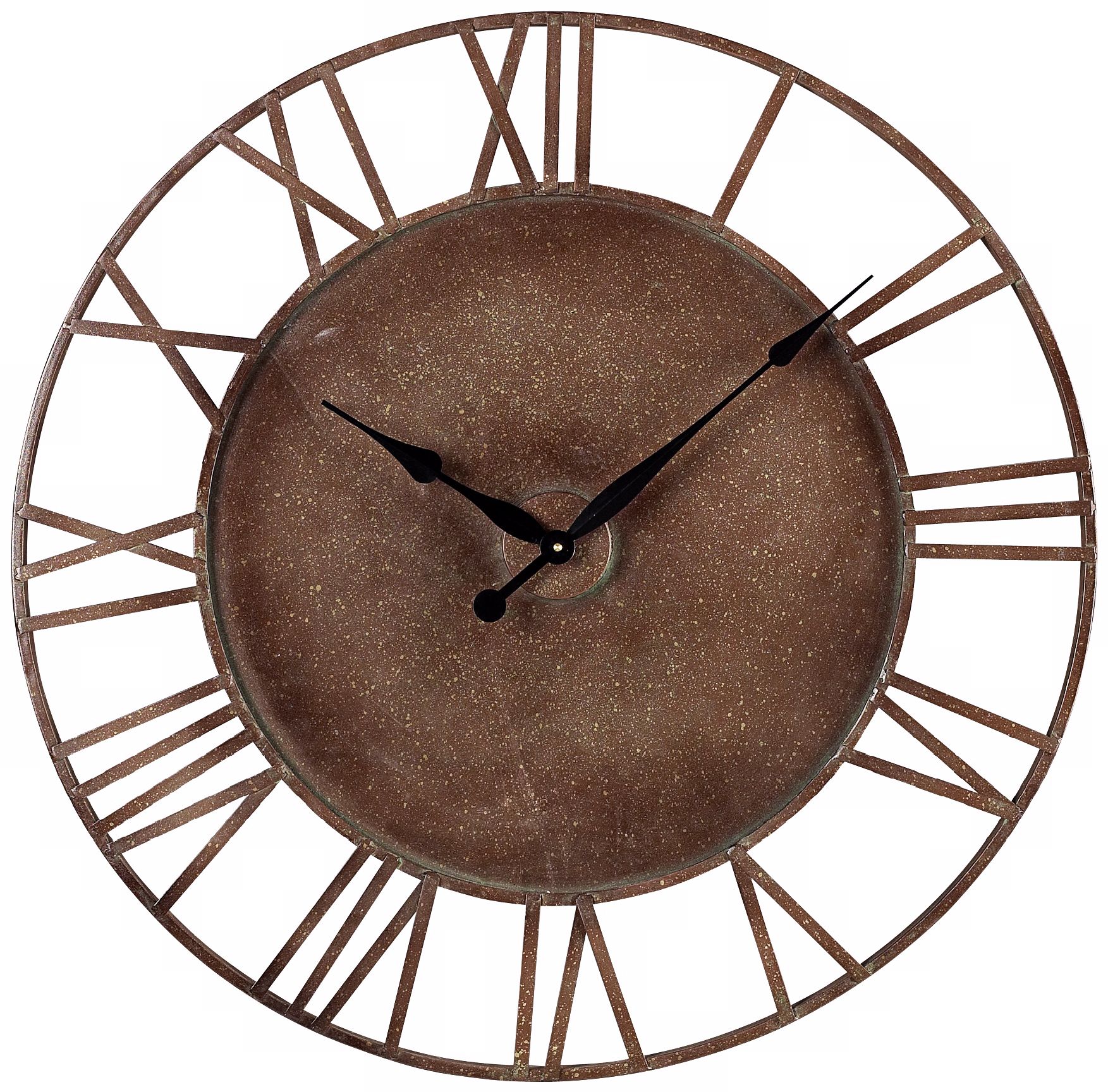 Parity Bronze 32" Wide Outdoor Wall Clock