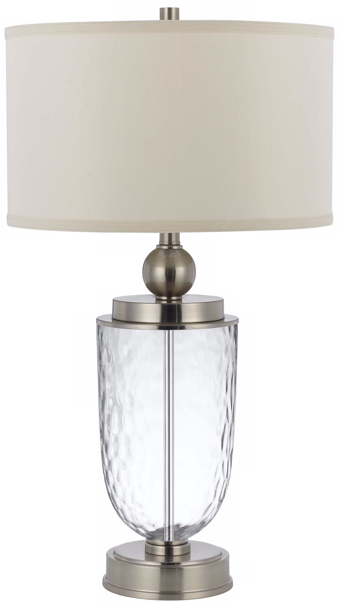 Oblique Glass LED Night Light Table Lamp