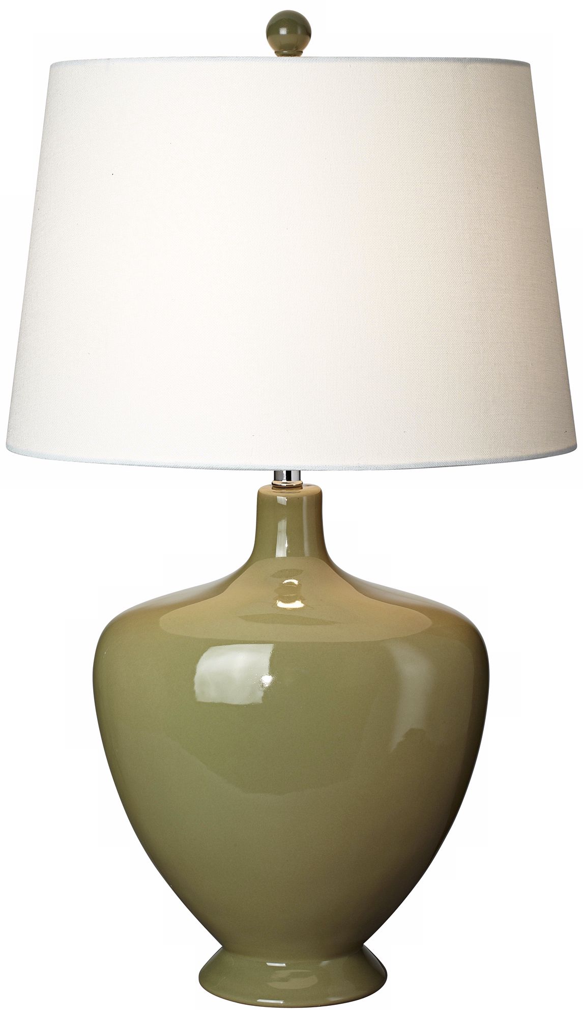 Ivanhall Moss Green Ceramic Table Lamp