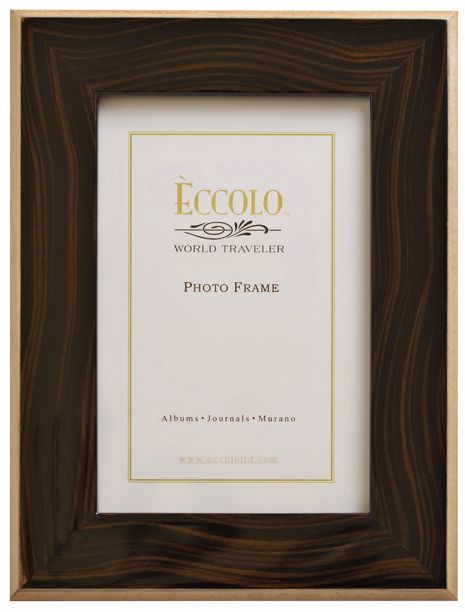 Eureka Wenge 4x6 Beveled Burlwood Frame