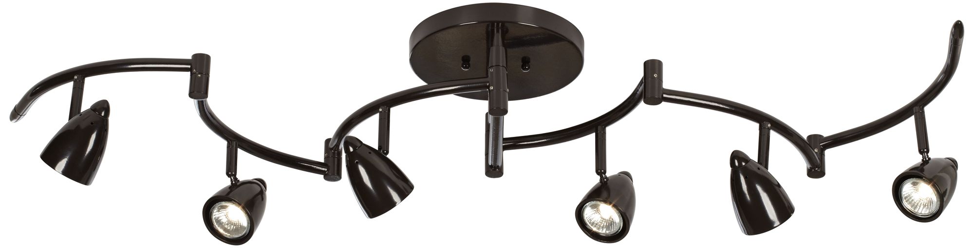 Pro Track® Adjustable Arm 6-Light Track Light Fixture
