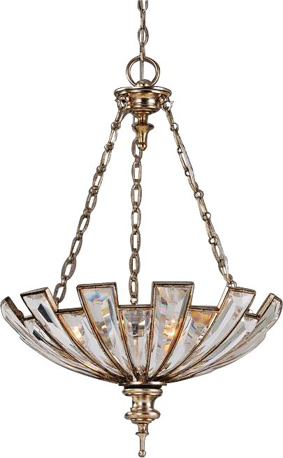 Uttermost Vicentina 3-Light Pendant Chandelier