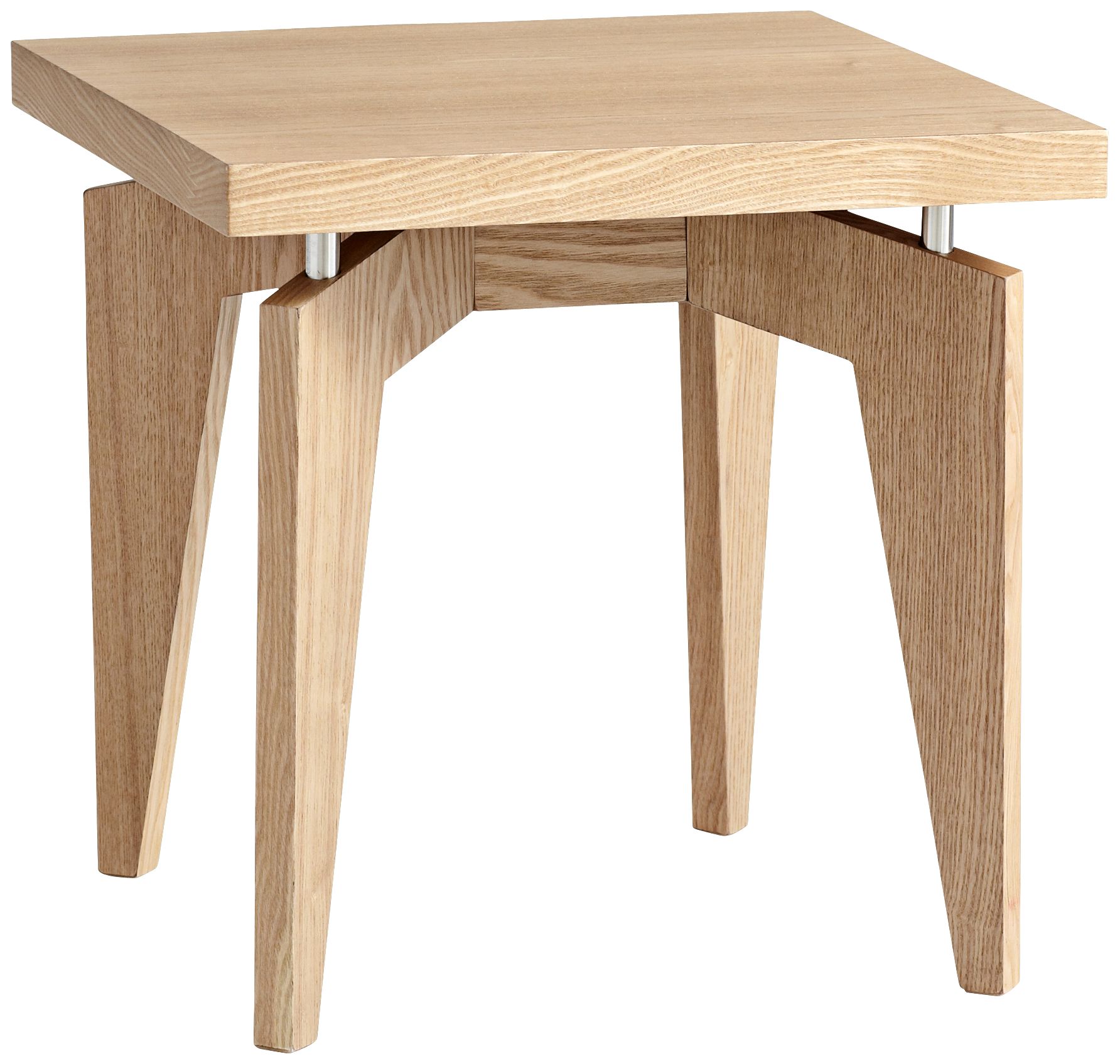 Small Square Wood Ackley Side Table