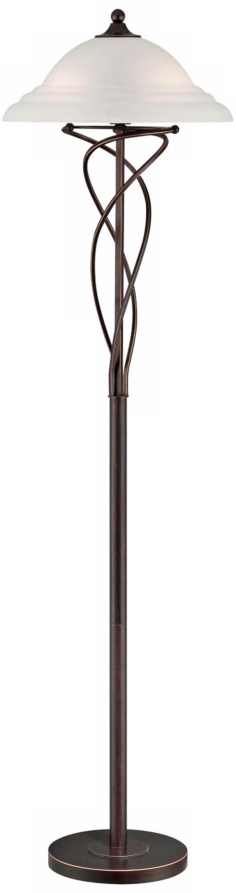 Lite Source Majesty Bronze Floor Lamp