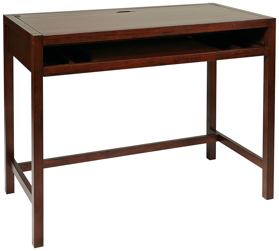 Hampton Storage Espresso Computer Desk