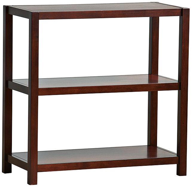 Hampton 3-Shelf Espresso Bookcase