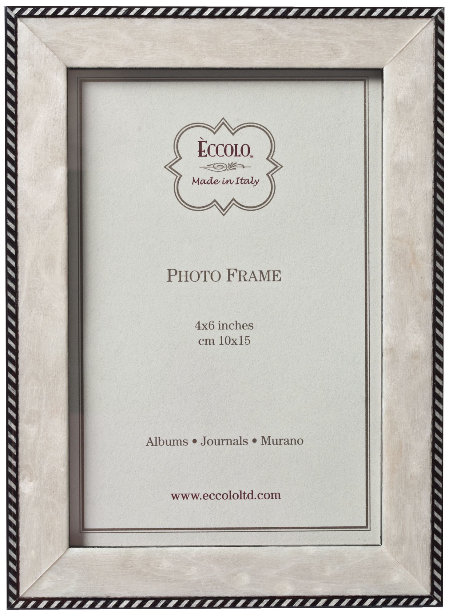 Modern Anniversary 5"x7" Marquetry Picture Frame