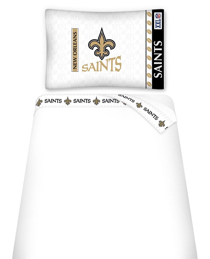NFL New Orleans Saints Micro Fiber Sheet Set