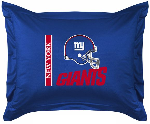 NFL New York Giants Locker Room Pillow Sham