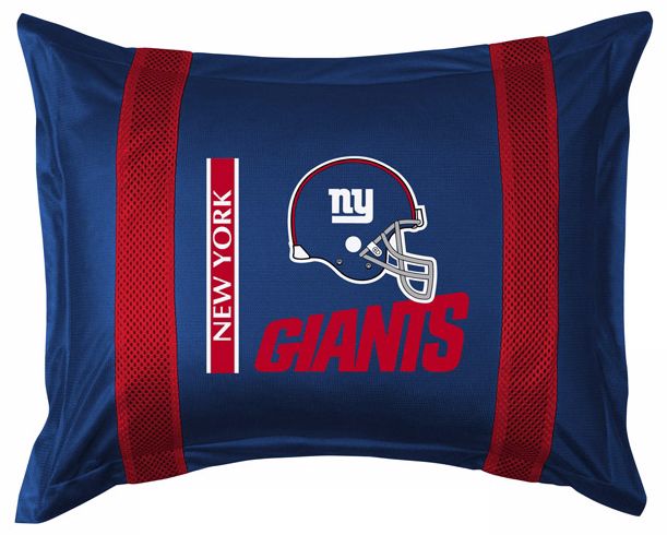 NFL New York Giants Sidelines Pillow Sham