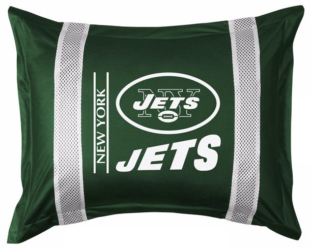 NFL New York Jets Sidelines Pillow Sham