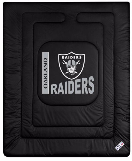 NFL Oakland Raiders Locker Room Comforter