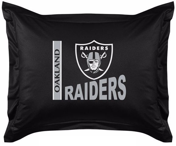 NFL Oakland Raiders Locker Room Pillow Sham