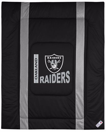 NFL Oakland Raiders Sidelines Comforter