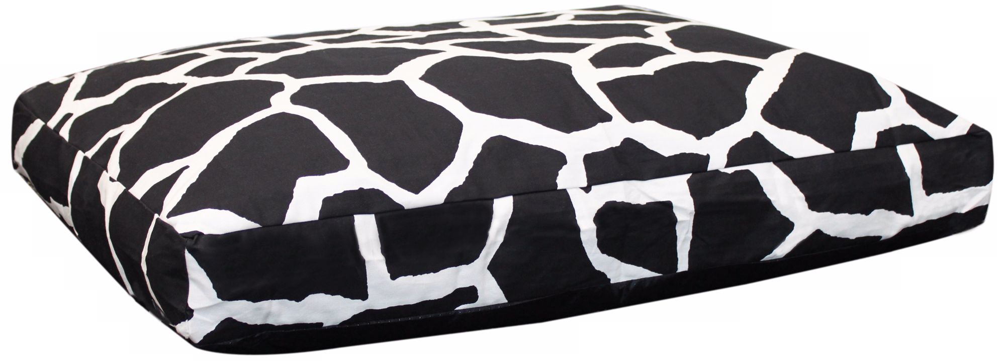 Giraffe 56" Wide Large Black Pet Bed