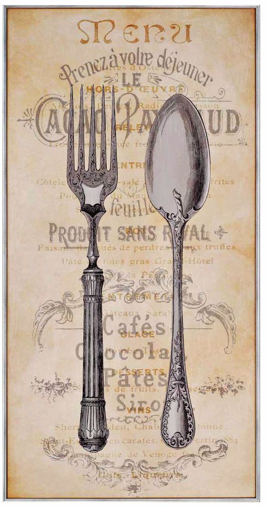 Cuisine I 40" High Wall Art