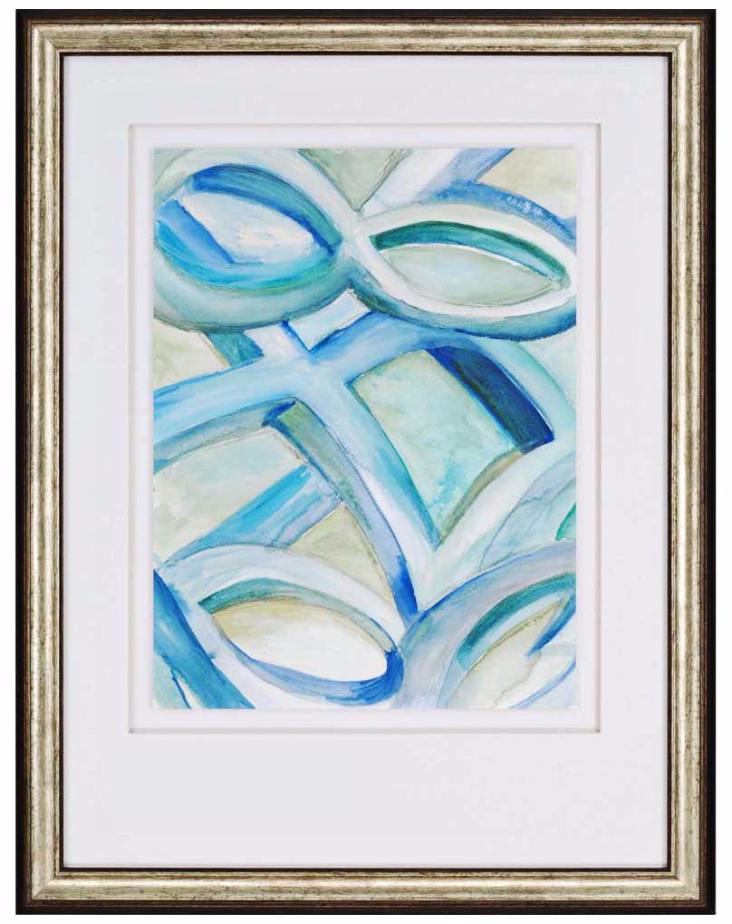 Infinite Angle II 39" High Contemporary Wall Art
