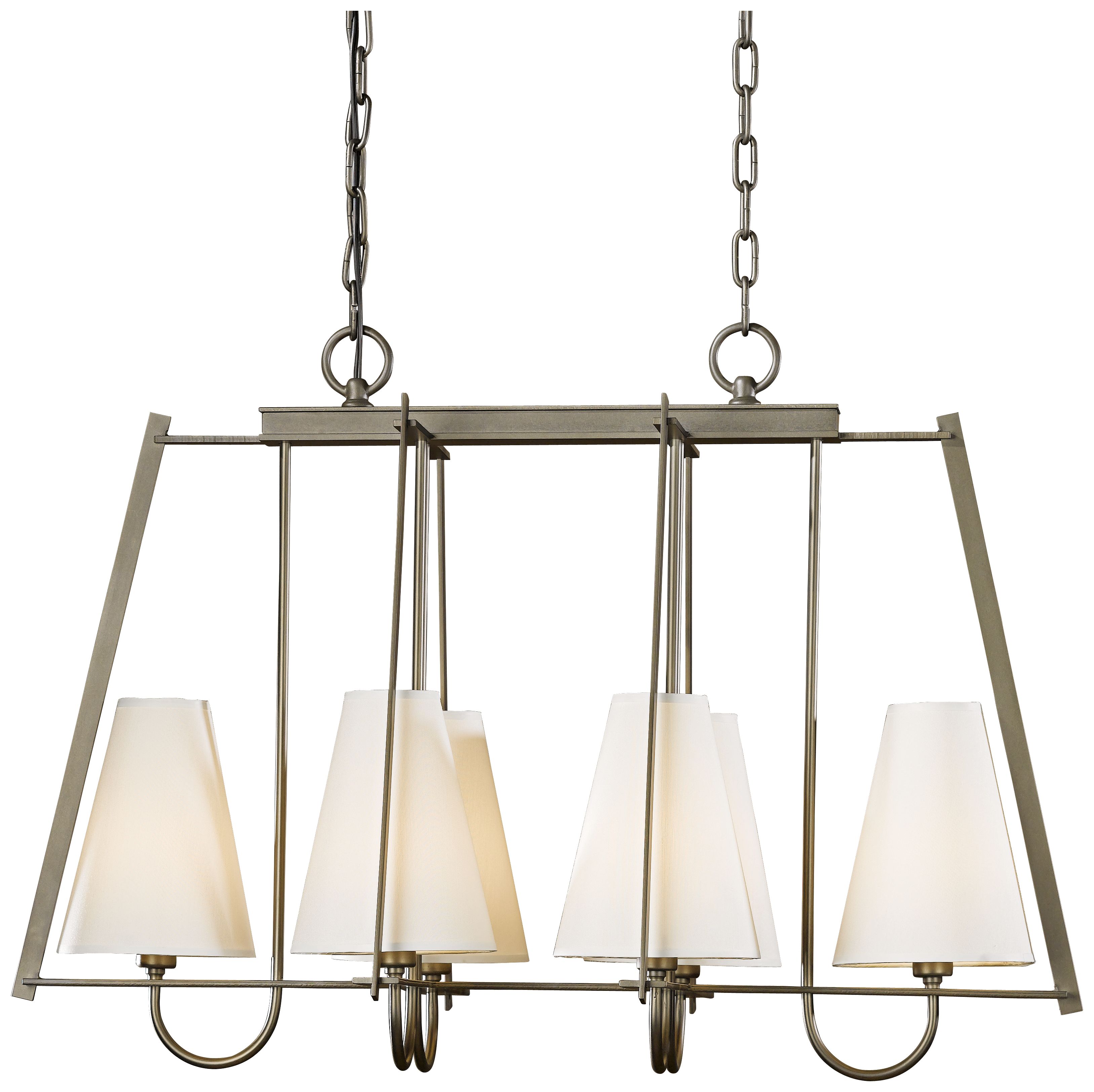 Hubbardton Forge Crown Pointe 30" Wide Dark Smoke Chandelier