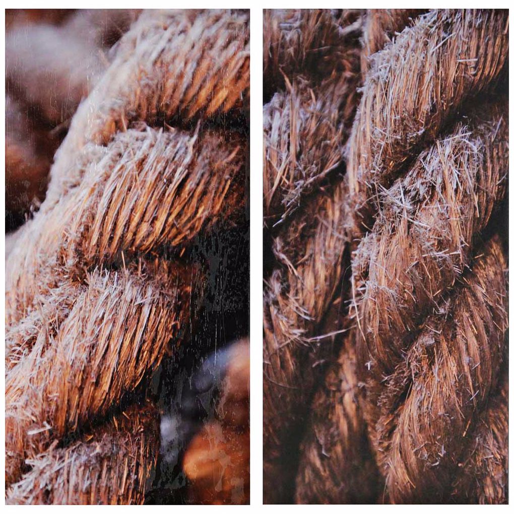 Tied the Knot 36" High Set of 2 Framed Wall Art Prints