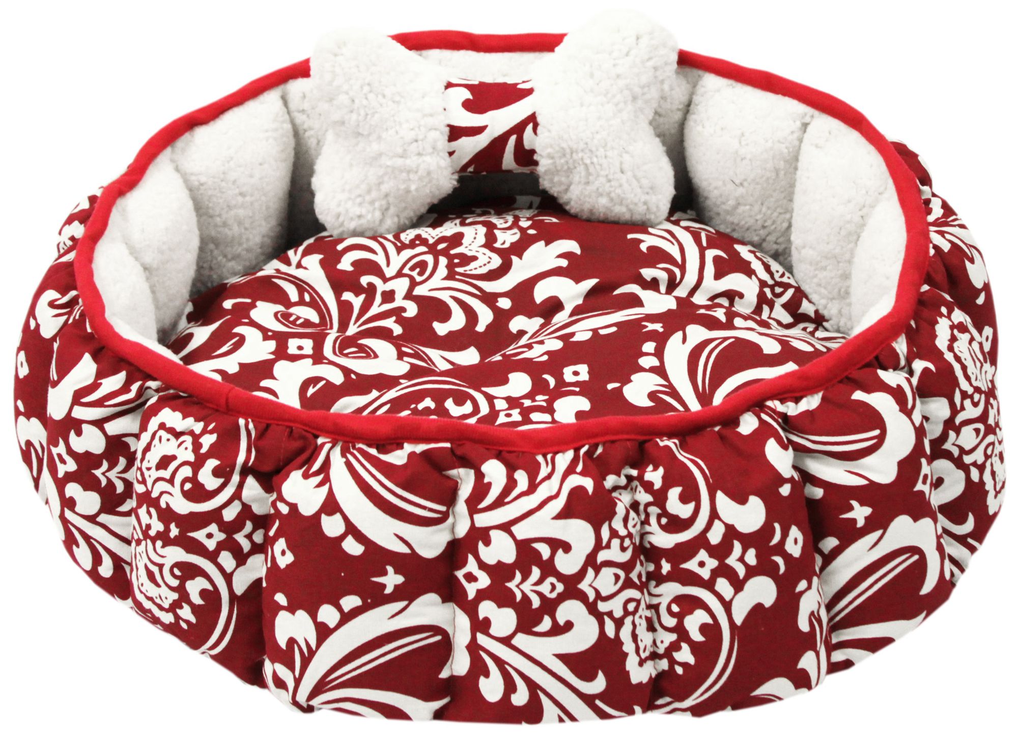 Royal Amsterdam 18" Wide Red Pet Bed