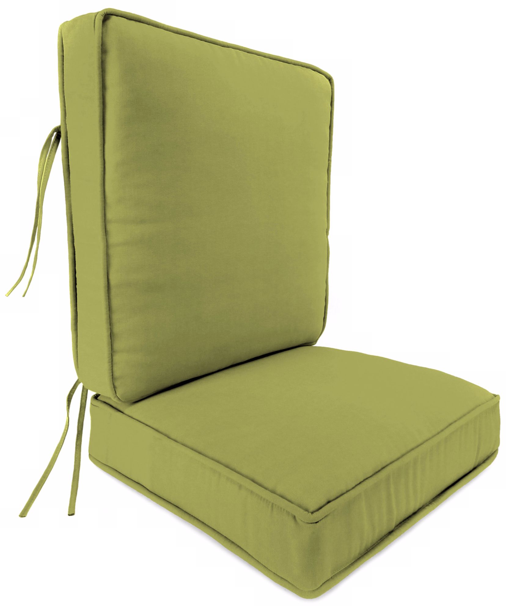 Pesto Boxed Outdoor Seat Cushion