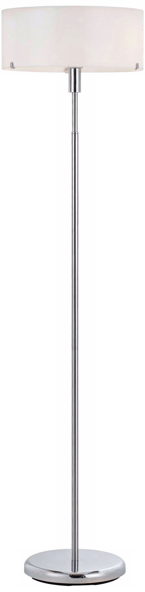 Horizon Brushed Steel Floor Lamp
