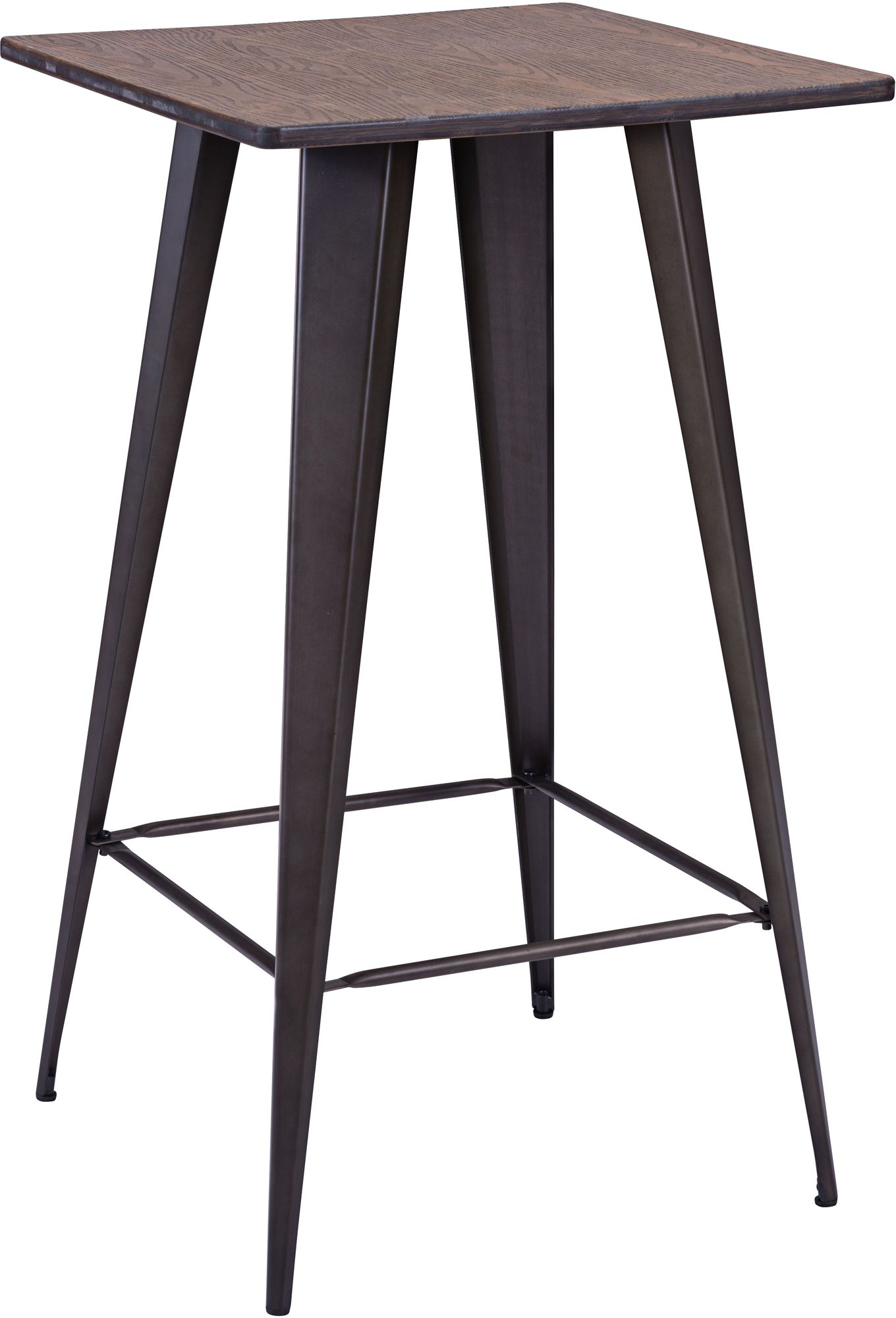 Zuo Titus Rusty Elm Bar Table