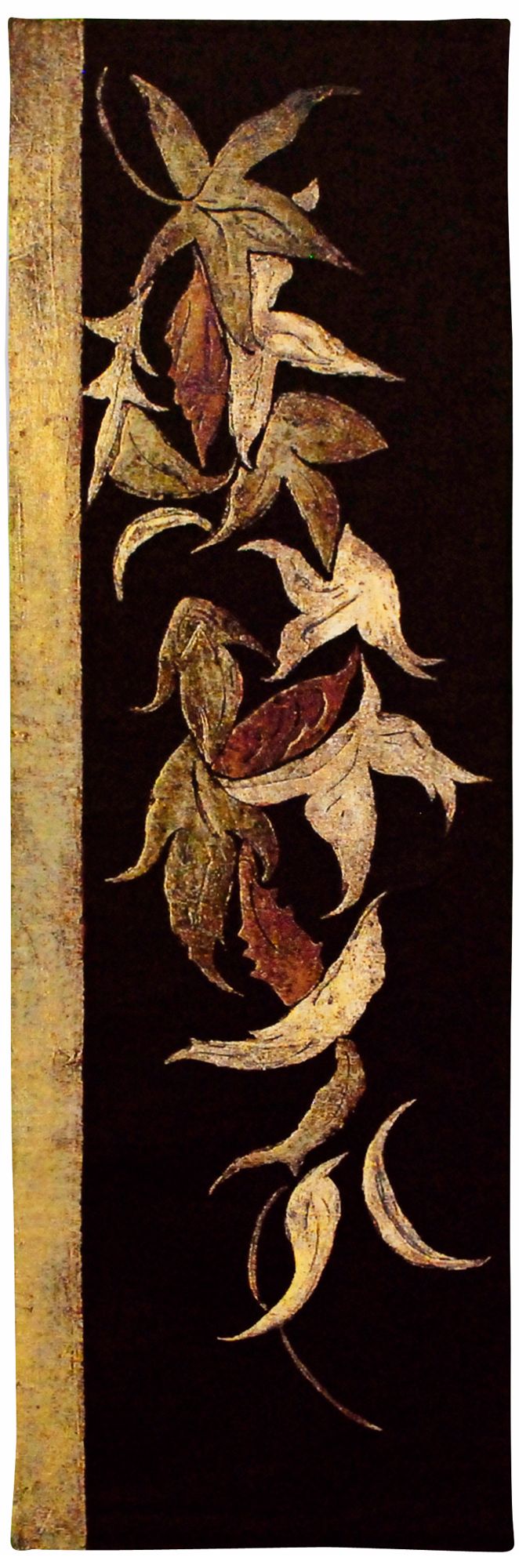 Black Shinwa II 53" High Wall Tapestry