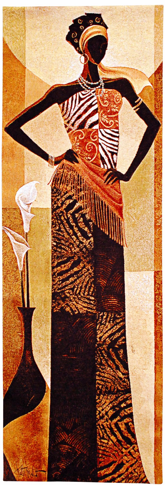 Amira 48" High Wall Tapestry