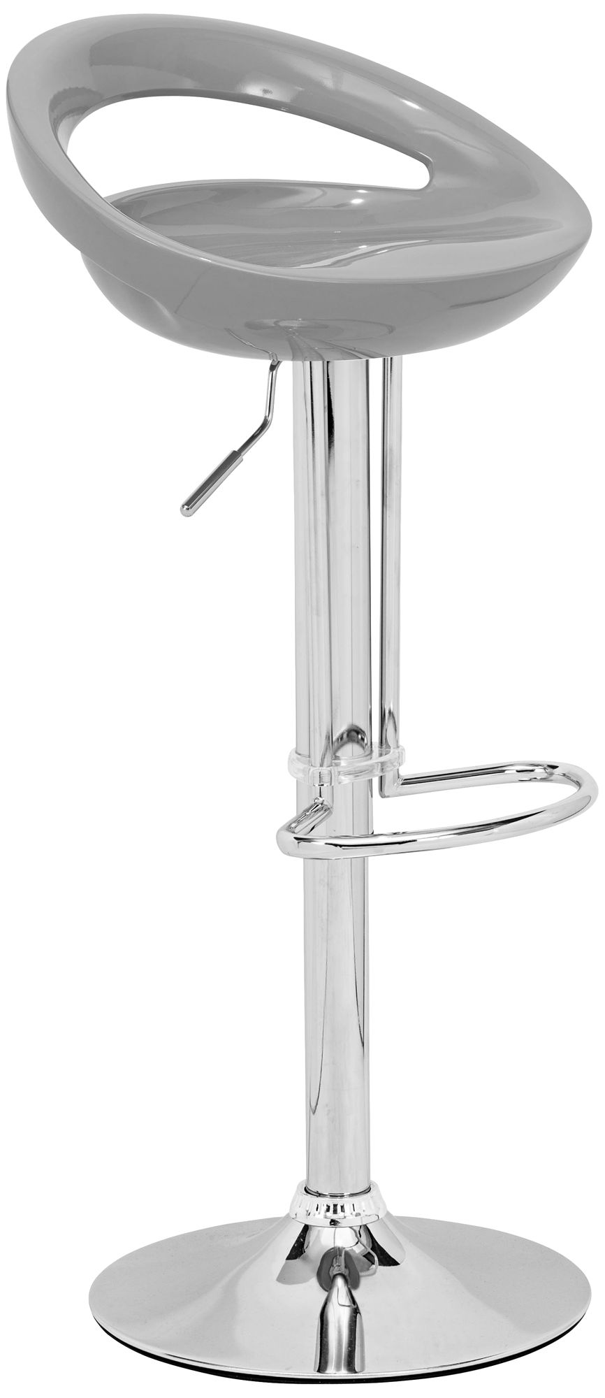 Zuo Tickle Modern Gray Counter or Bar Stool