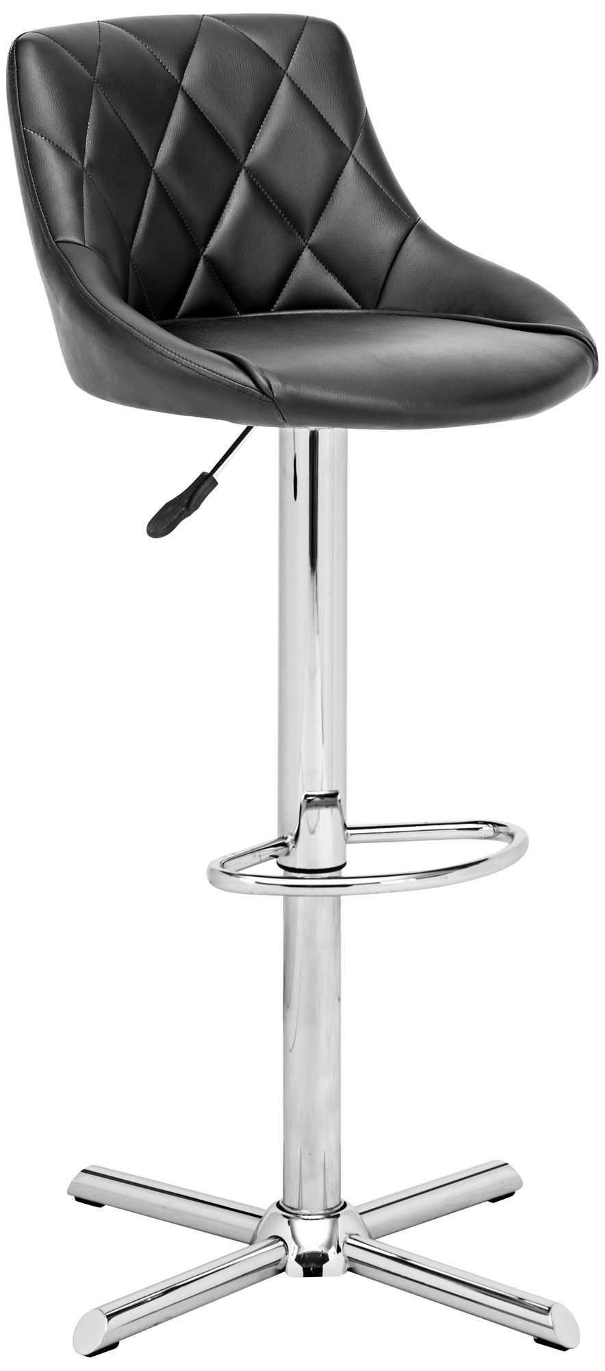 Zuo Devlin Set of 2 Black Barstools