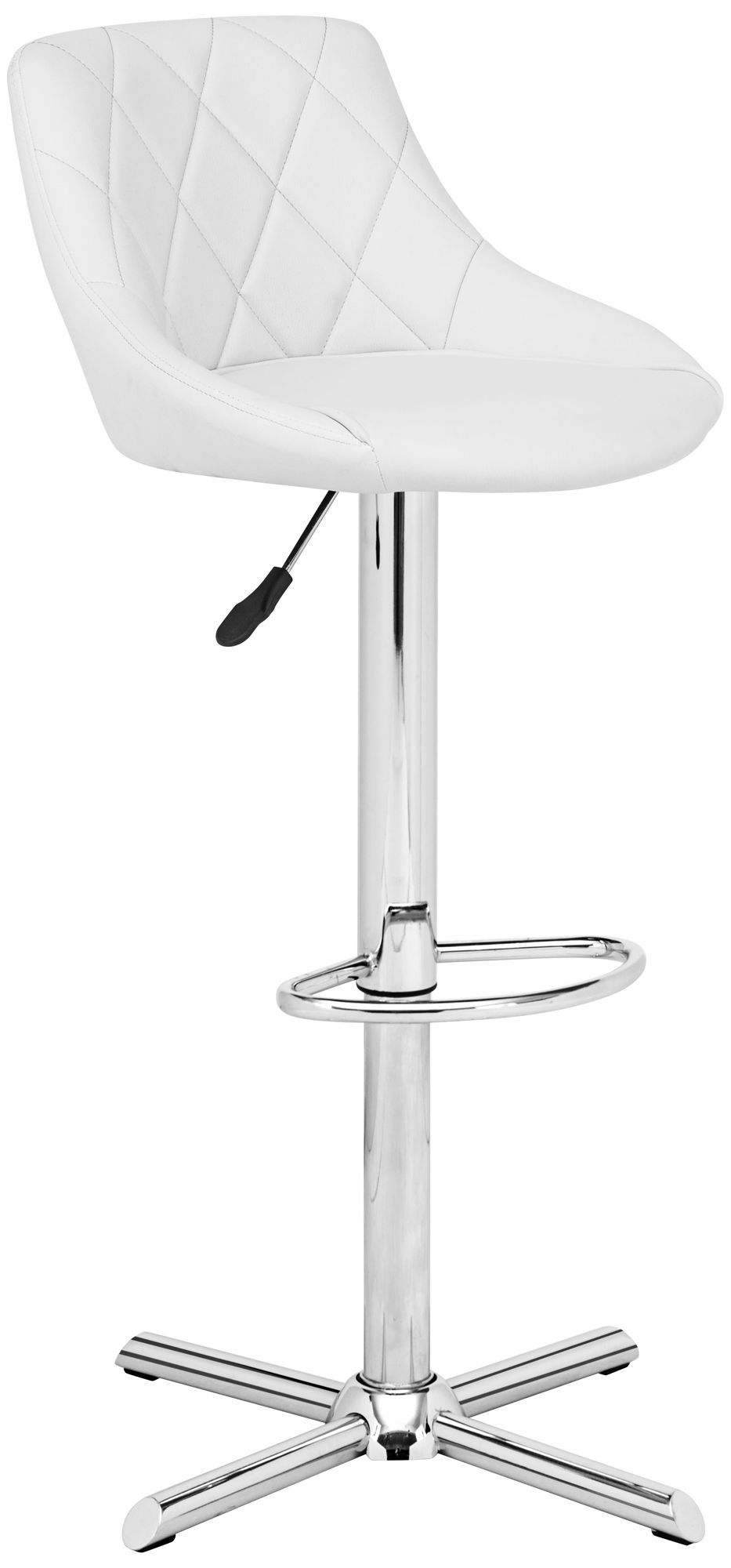 Zuo Devlin Set of 2 White Barstools