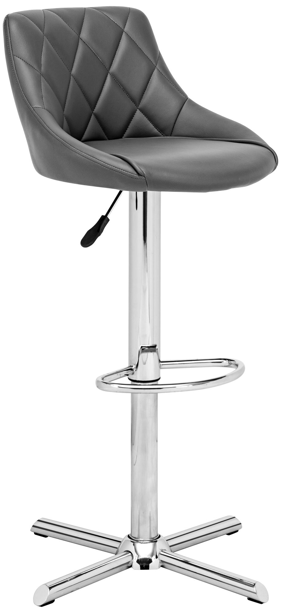 Zuo Devlin Set of 2 Gray Barstools
