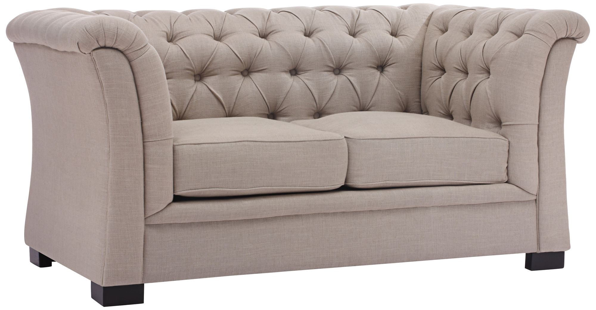 Zuo Nob Hill Beige Loveseat