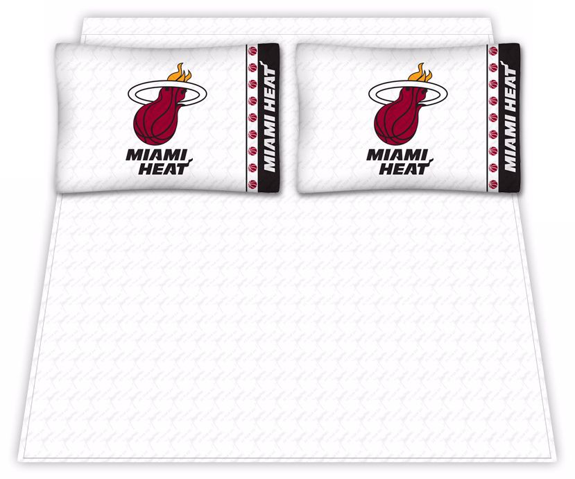NBA Miami Heat Micro Fiber Sheet Set