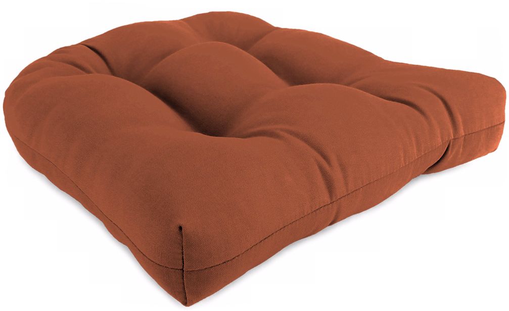 Set of 2 Pottery Hue Outdoor Wicker Seat Cushions