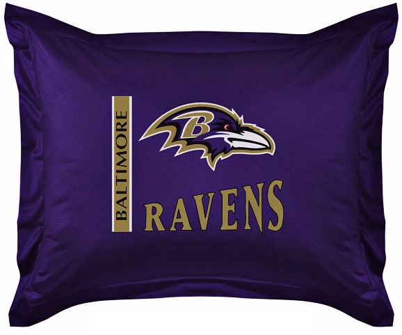 NFL Baltimore Ravens Locker Room Pillow Sham