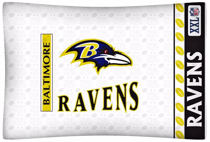 NFL Baltimore Ravens Micro Fiber Pillow Case